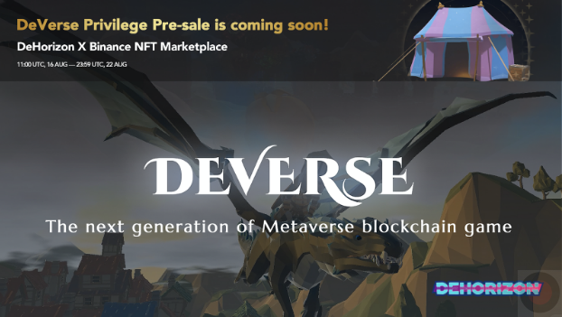 DeHorizon Foundation is to Initiate DeVerse, Blockchain-based MMO/RPG Metaverse, Making “Play for Fun and to Earn” into Reality!